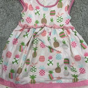Matilda Jane Pink Pineapple Print Dress